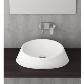 Bocchi 1010-001-0125 56 cm Parlak Beyaz Venezia Çanak Lavabo