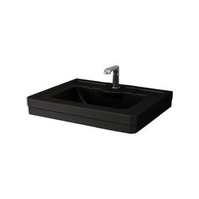 Bocchi 1040-004-0126 Verona 71 cm Tek Delikli Mat Siyah Lavabo
