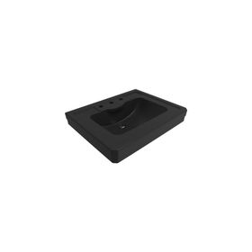 Bocchi 1040-004-0126 Verona 71 cm Tek Delikli Mat Siyah Lavabo