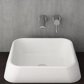 Bocchi 1074-005-0126 42 cm Parlak Siyah Firenze Batarya Banklı Çanak Lavabo