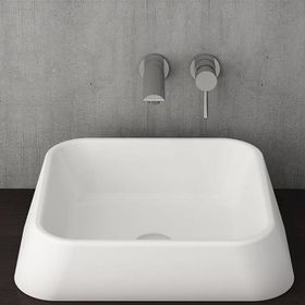 Bocchi 1074-005-0126 42 cm Parlak Siyah Firenze Batarya Banklı Çanak Lavabo