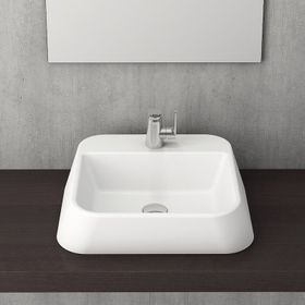 Bocchi 1074-007-0126 Yasemin Firenze Batarya Banklı Çanak Lavabo