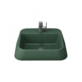 Bocchi 1074-014-0126 Bisküvi Firenze Batarya Banklı Çanak Lavabo