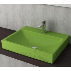 Bocchi 1077-004-0126 Scala 60x48 cm Mat Siyah Tezgahüstü Lavabo
