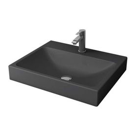 Bocchi 1077-020-0126 Scala 60 cm Mat Antrasit Tezgah Üstü Lavabo
