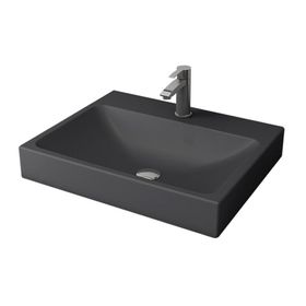 Bocchi 1077-020-0126 Scala 60 cm Mat Antrasit Tezgah Üstü Lavabo