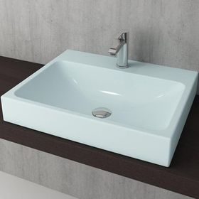 Bocchi 1077-029-0126 Scala 60 cm Mat Buz Mavi Tezgah Üstü Lavabo