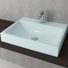 Bocchi 1077-029-0126 Scala 60 cm Mat Buz Mavi Tezgah Üstü Lavabo