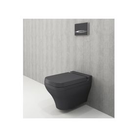 Bocchi 1080-020-0128 Mat Anrasit Scala Asma Klozet ve Kapağı