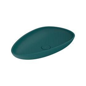 Bocchi 1112-071-0125 Etna 58 cm Mat Petrol Mavisi Tezgah Üstü Lavabo