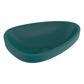 Bocchi 1112-071-0125 Etna 58 cm Mat Petrol Mavisi Tezgah Üstü Lavabo