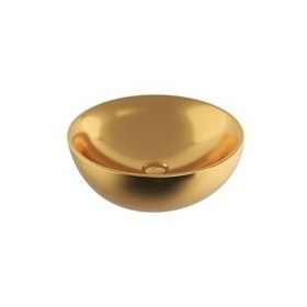 Bocchi 1119-402-0125 Venezia 45 cm Çanak Parlak Altın Lavabo