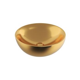 Bocchi 1119-402-0125 Venezia 45 cm Çanak Parlak Altın Lavabo