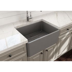 Bocchi 1137-006-0120 Lavello 60 cm Gri Mutfak Evyesi