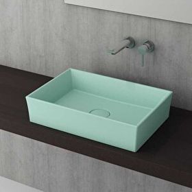 Bocchi 1172-027-0125 56 cm Mat Yeşil Cesena Çanak Lavabo