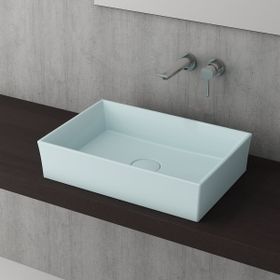Bocchi 1172-029-0125 55 cm Mat Buz Mavisi Cesena Çanak Lavabo