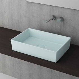 Bocchi 1172-029-0125 55 cm Mat Buz Mavisi Cesena Çanak Lavabo