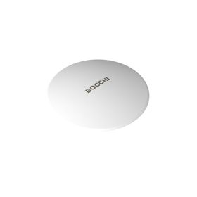 Bocchi 1219-001-0120 Parlak Beyaz Logolu Seramik Süzgeç Kapağı