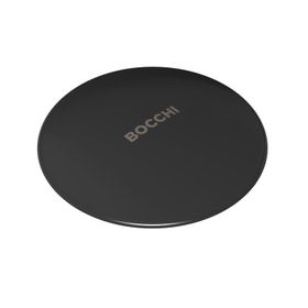 Bocchi 1219-004-0120 Logolu Seramik Mat Siyah Lavabo Süzgeç Kapağı