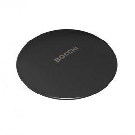 Bocchi 1219-004-0120 Logolu Seramik Mat Siyah Lavabo Süzgeç Kapağı
