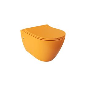 Bocchi 1295-021-0128 Parlak Mandalina Sarısı Venezia Rimless Asma Klozet