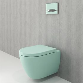 Bocchi 1295-033-0128 Mat Mint Yeşil Venezia Rimless Asma Klozet