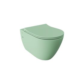 Bocchi 1295-033-0128 Mat Mint Yeşil Venezia Rimless Asma Klozet