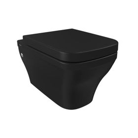 Bocchi 1304-004-0128 Mat Siyah Firenze Rimless Asma Klozet