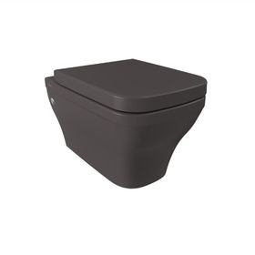 Bocchi 1304-020-0128 Mat Antrasit Firenze Rimless Asma Klozet