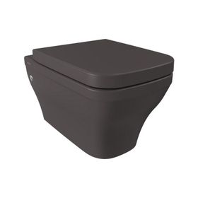 Bocchi 1304-020-0128 Mat Antrasit Firenze Rimless Asma Klozet