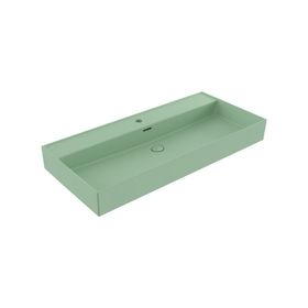 Bocchi 1378-033-0126 Milano 100 cm Mat Mint Yeşil Tezgah Üstü Lavabo
