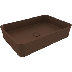 Bocchi 1476-025-0125 Dikdörtgen 55 cm Mat Kahve Çanak Lavabo