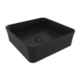 Bocchi 1477-004-0125 Kare 38 cm Mat Siyah Çanak Lavabo