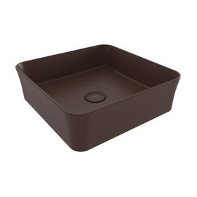 Bocchi 1477-025-0125 Kare 38 cm Mat Kahve Çanak Lavabo