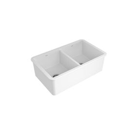 Bocchi 1640-001-0120-01 Sotto 85 cm Beyaz Çift Gözlü Eviye