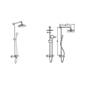 Bocchi 230R-5930-0001 Lavabo Bataryası