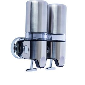 Bocchi 3052-0002 Mat Paslanmaz Çelik İkili Sıvı Sabunluk