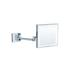Bocchi 3056 0005 Çift Kollu Led Işıklı Kare 3x Krom Ayna