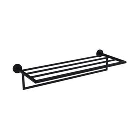 Bocchi 3057 0011 AB Piave 600 mm Mat Siyah Havlu Rafı