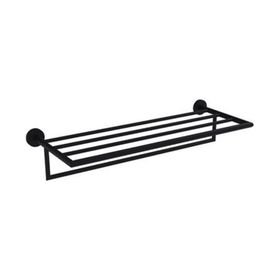 Bocchi 3057 0011 AB Piave 600 mm Mat Siyah Havlu Rafı