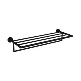 Bocchi 3057 0011 AB Piave 600 mm Mat Siyah Havlu Rafı