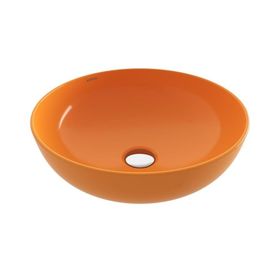 Bocchi 38 cm Parlak Mandalina Sarısı Sottile Slim Line Çanak Lavabo