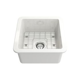 Bocchi 46 cm Sotto Parlak Beyaz Mutfak Eviyesi