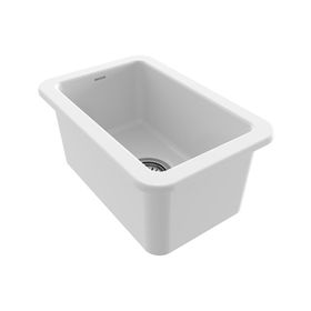 Bocchi 46 cm Sotto Parlak Beyaz Mutfak Eviyesi