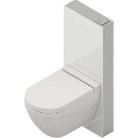Bocchi 8100-1001 Beyaz Glassbox Klozet Hariç Asma Klozet Rezervuar Seti