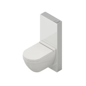 Bocchi 8100-1001 Beyaz Glassbox Klozet Hariç Asma Klozet Rezervuar Seti