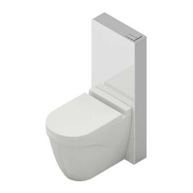 Bocchi 8100-1003 Beyaz Glassbox Klozet Hariç Yerden Klozet Rezervuar Seti