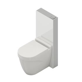Bocchi 8100-1003 Beyaz Glassbox Klozet Hariç Yerden Klozet Rezervuar Seti