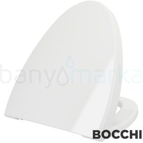 BOCCHI A0325-001 Etna Parlak Beyaz Klozet Kapağı