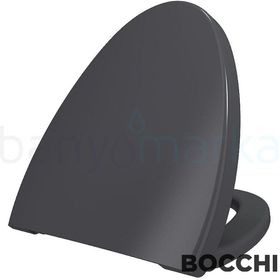 Bocchi A0325-020 Etna Mat Antrasit Soft Close Asma Klozet Kapağı